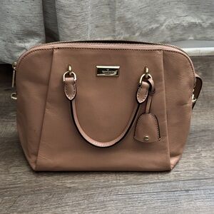 kate spade Blush Pink Leather Dome Satchel